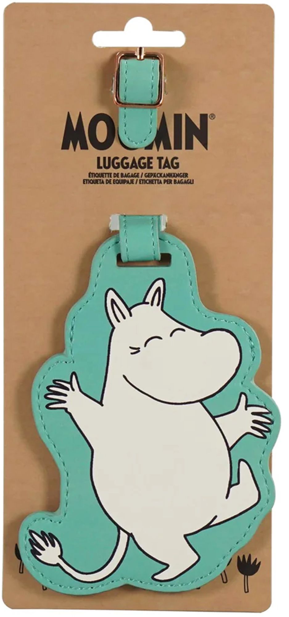 Luggage Tag Shaped - Moomin (Moomintroll)