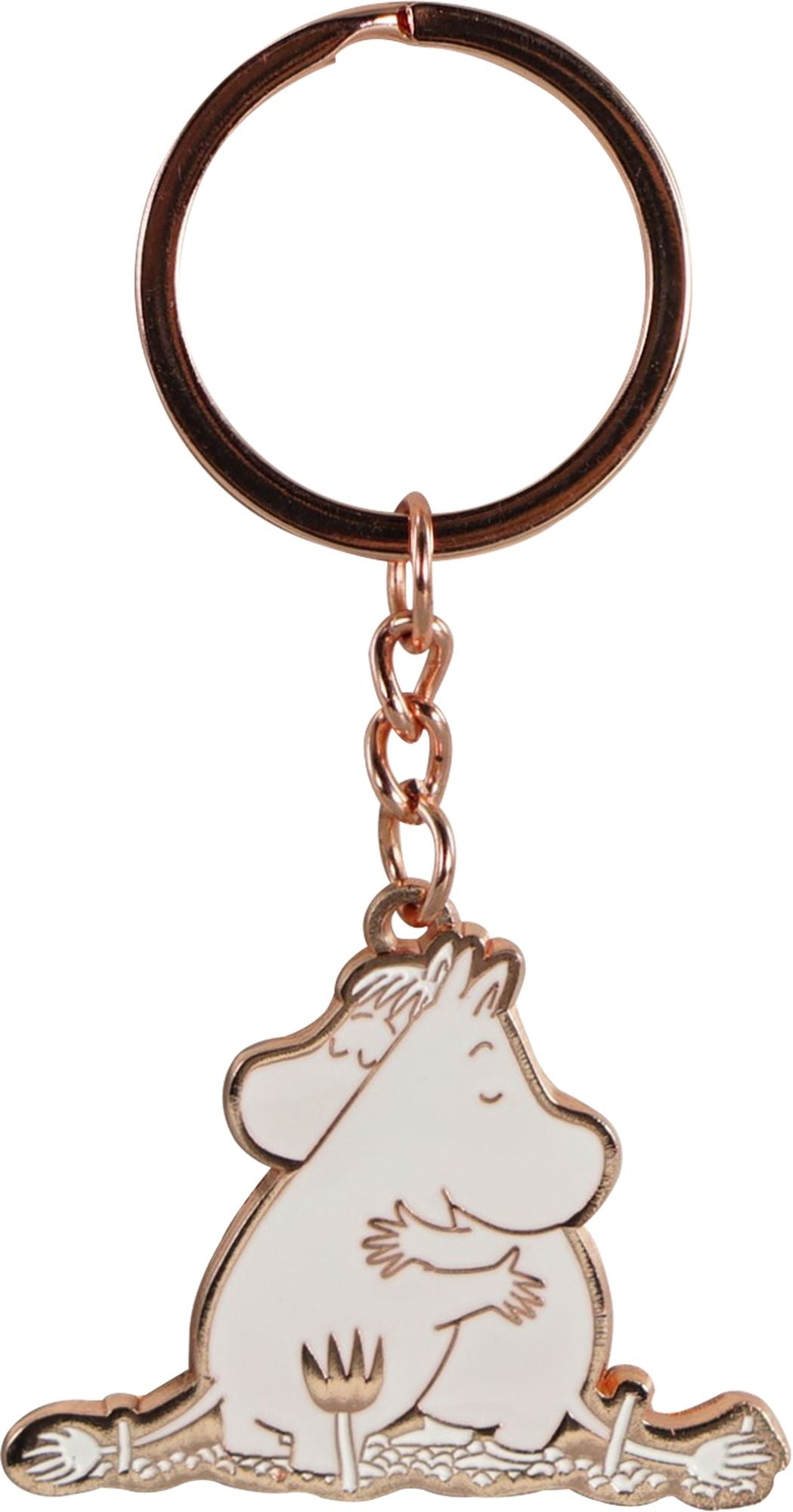 Keyring Metal - Moomin (Hug)