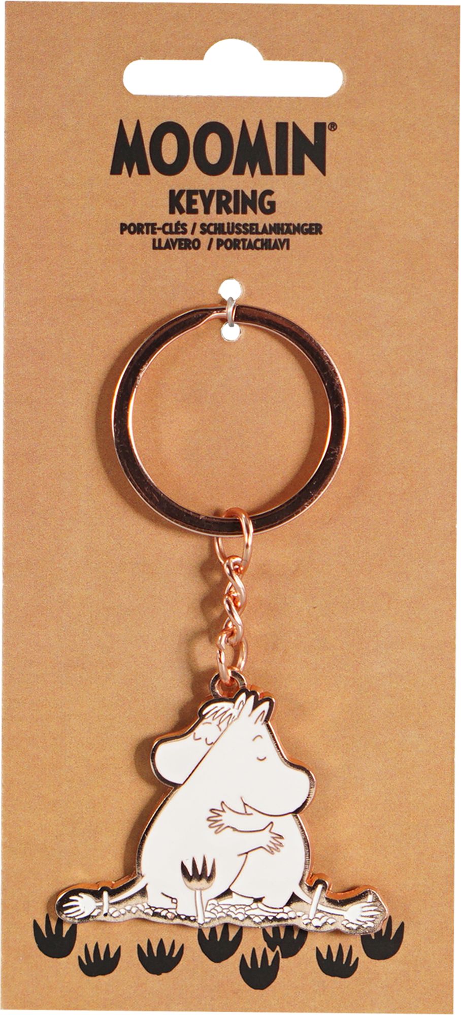 Keyring Metal - Moomin (Hug)