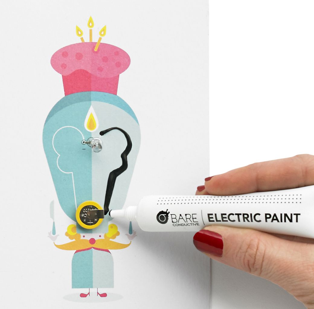 Flashing Card Set Celebration Circuit