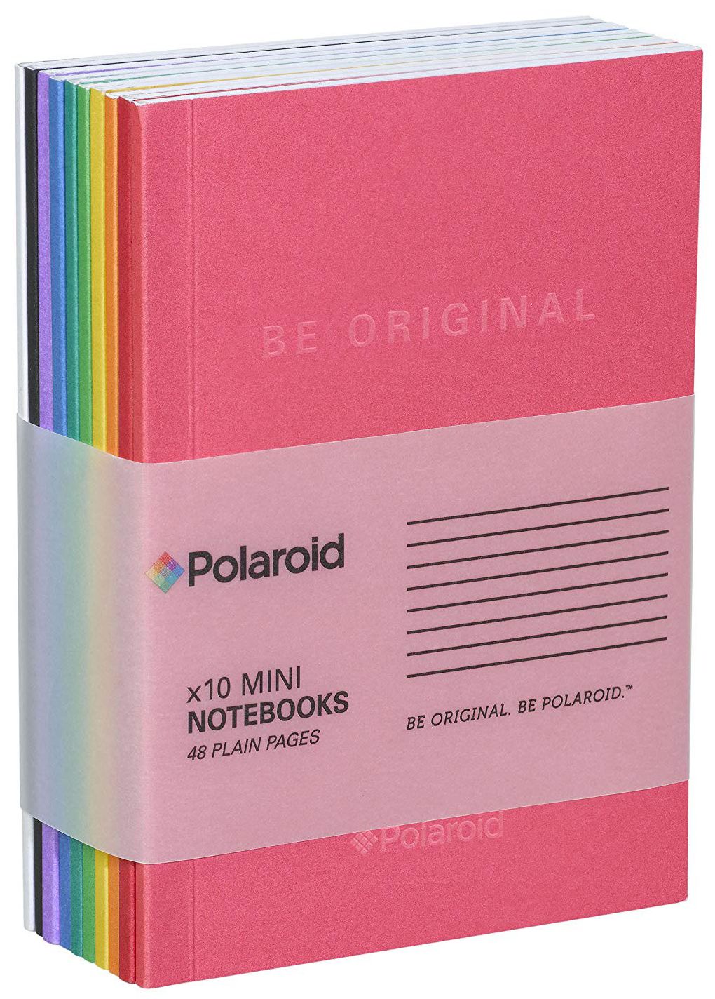 Polaroid Spectrum Mini Notebooks Set of 10