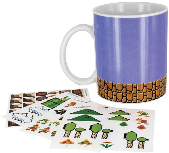 Super Mario Bros. Build A Level Mug