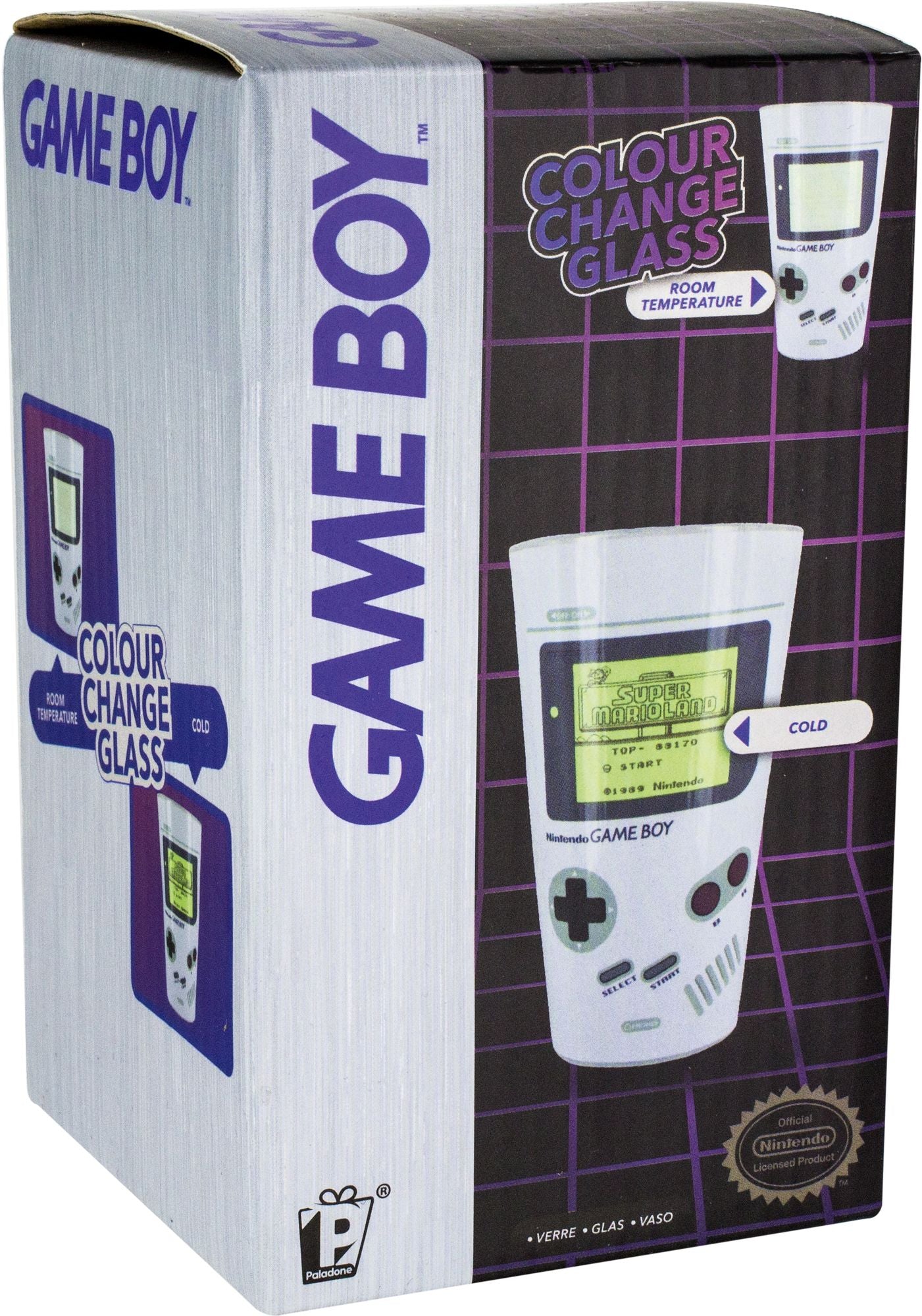 Game Boy Color Change Pint Glass
