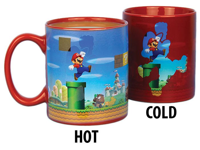 Super Mario Bros. Heat Change Mug