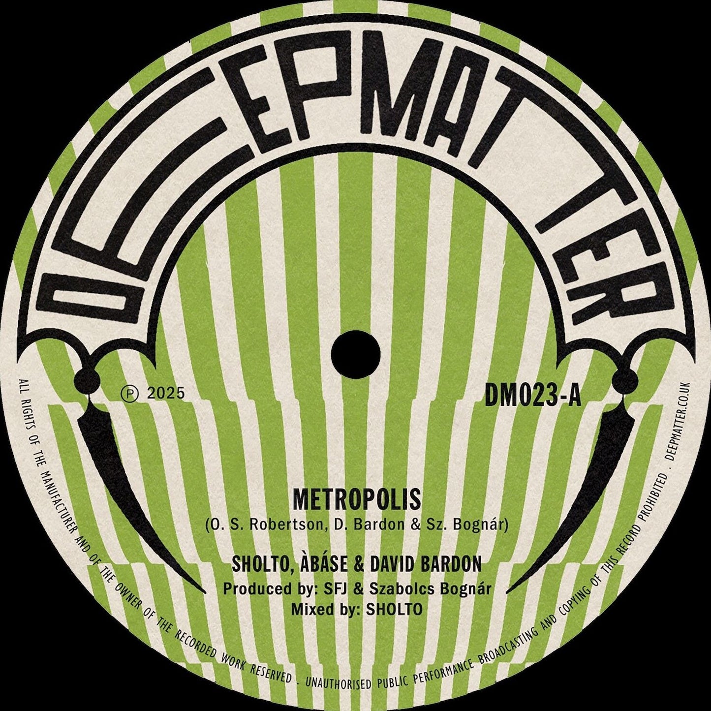 Metropolis / The Right Orchid (Abase Sholto / David Bardon)
