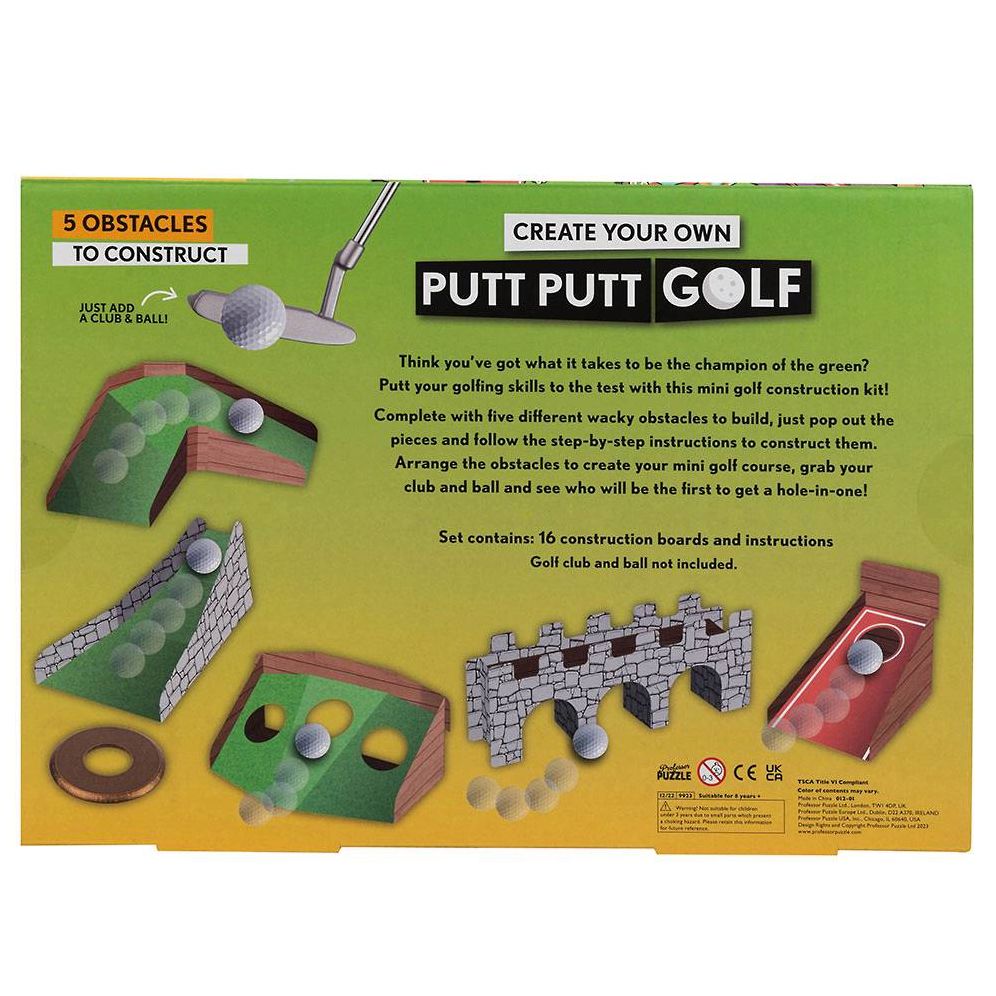 Create Your Own Putt Putt Golf (Exclusive)