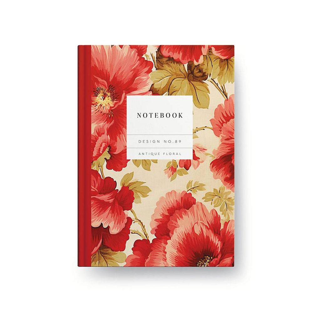 Kaleido Antique Floral Hardback Notebook