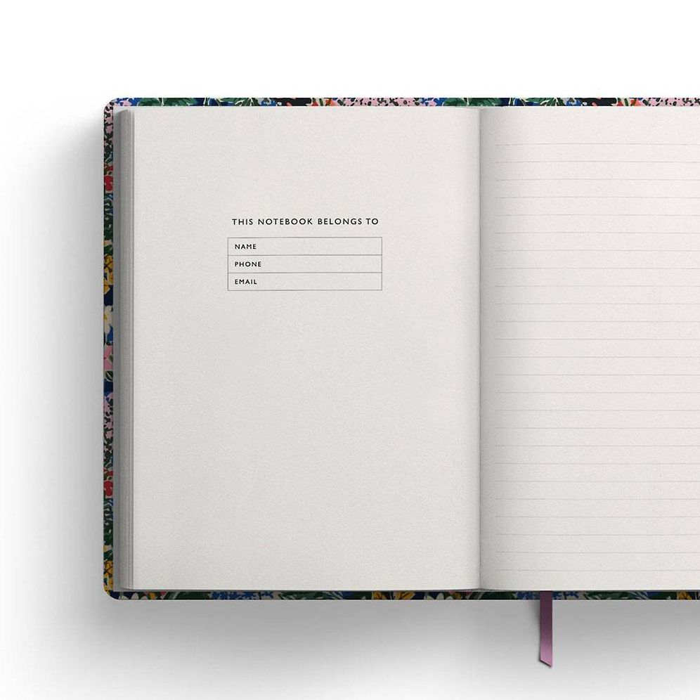 Kaleido Antique Floral Hardback Notebook
