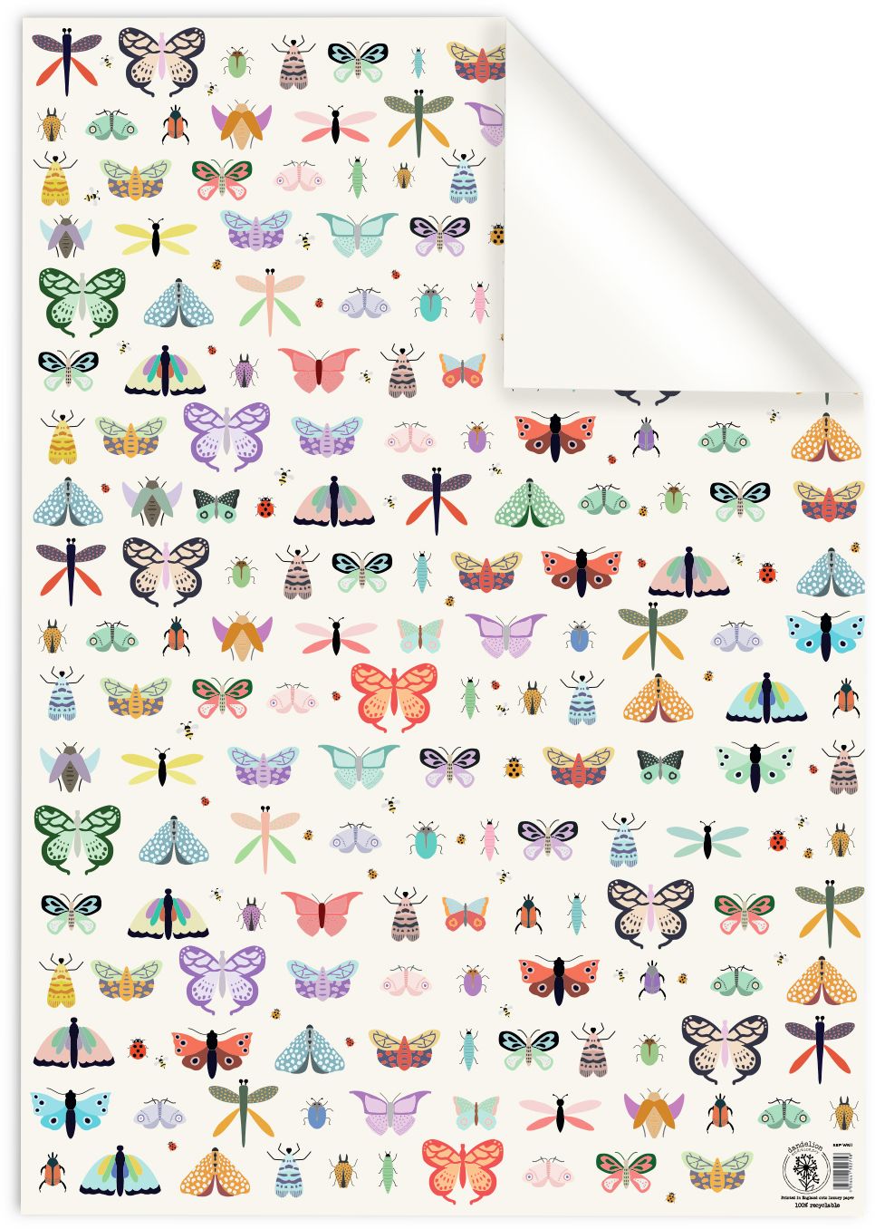 Butterfly Flat Sheet Wrap