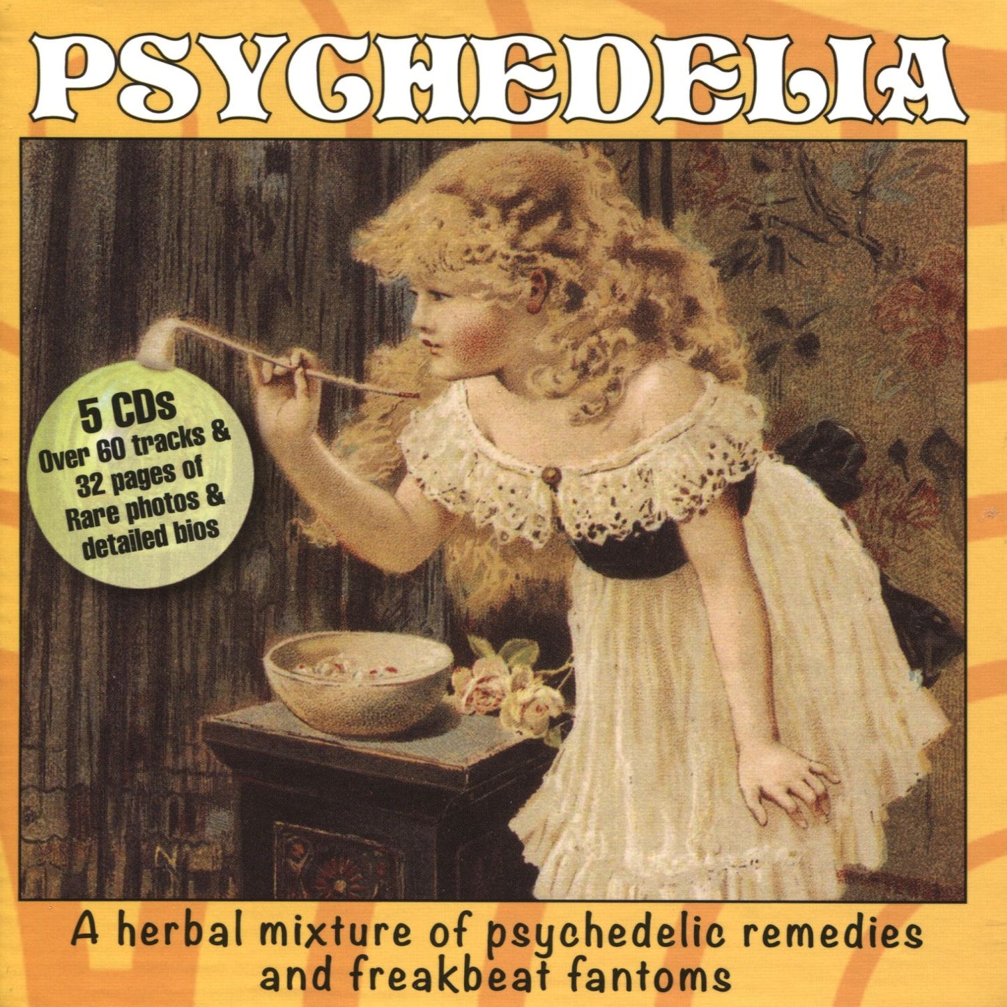 Psychedelia: A Herbal Mixture Of Psychedelic Remedies And Freakout Fantoms