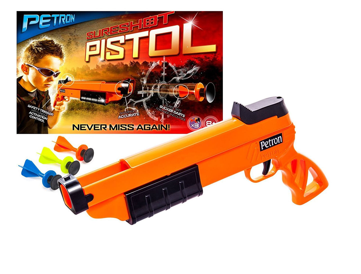 Petron Sports Sureshot Pistol Toy