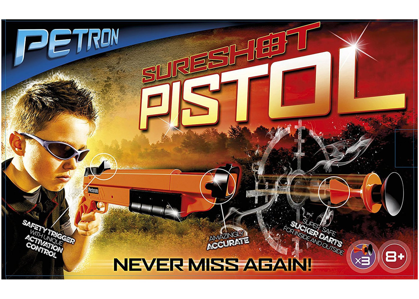 Petron Sports Sureshot Pistol Toy