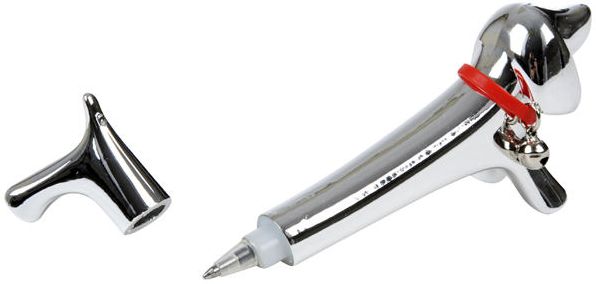 Dog Doodles Pen Silver