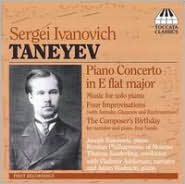 Sergei Ivanovich Taneyev: Piano Concerto In E Flat Major
