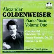 Alexander Goldenweiser: Piano Music, Vol. 1