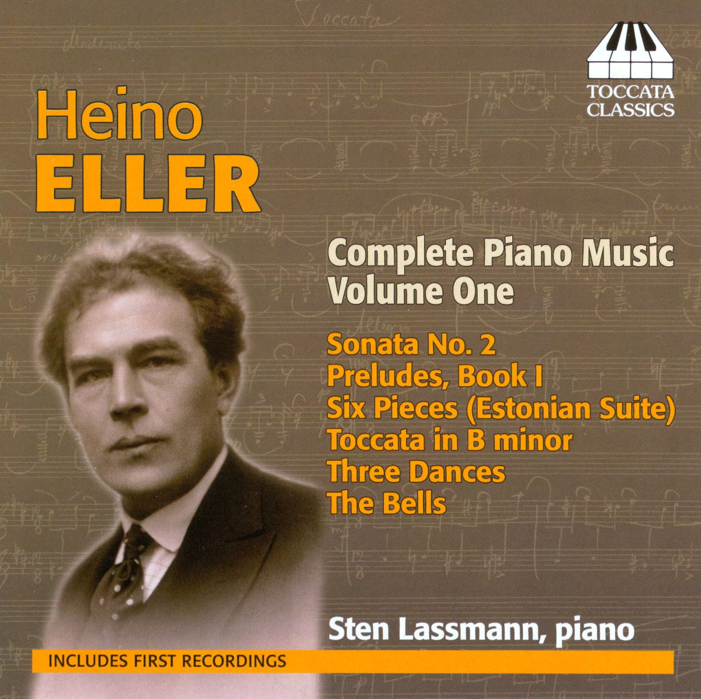 Heino Eller: Complete Piano Music, Vol. 1