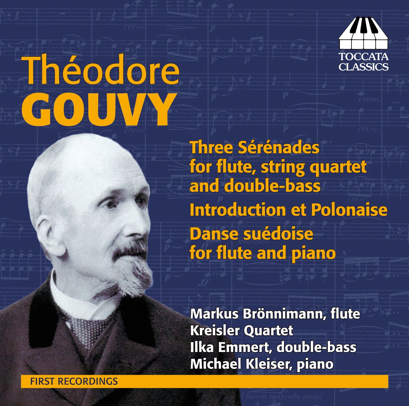 Serenades For Flute & Strings (Gouvy / Broennimann / Kreisler Quartet / Emmert)