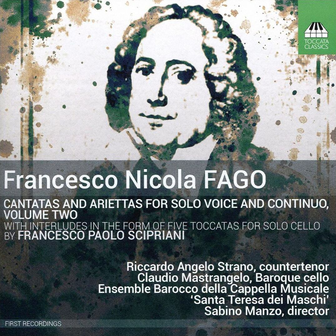 Cantatas & Ariettas For Solo Voice & Continuo 2 (Fago / Strano / Milano)