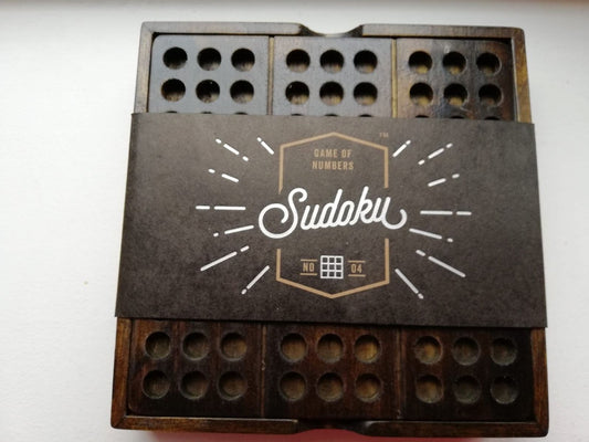 WOODEN SUDOKU