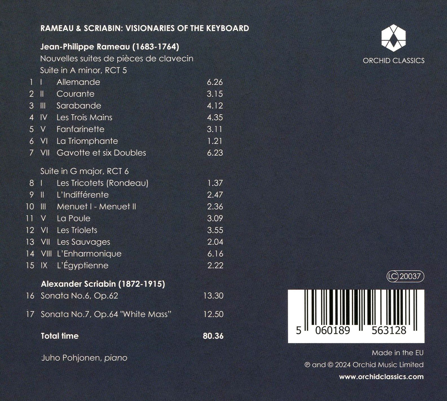Rameau & Scriabin (Rameau / Pohjonen)