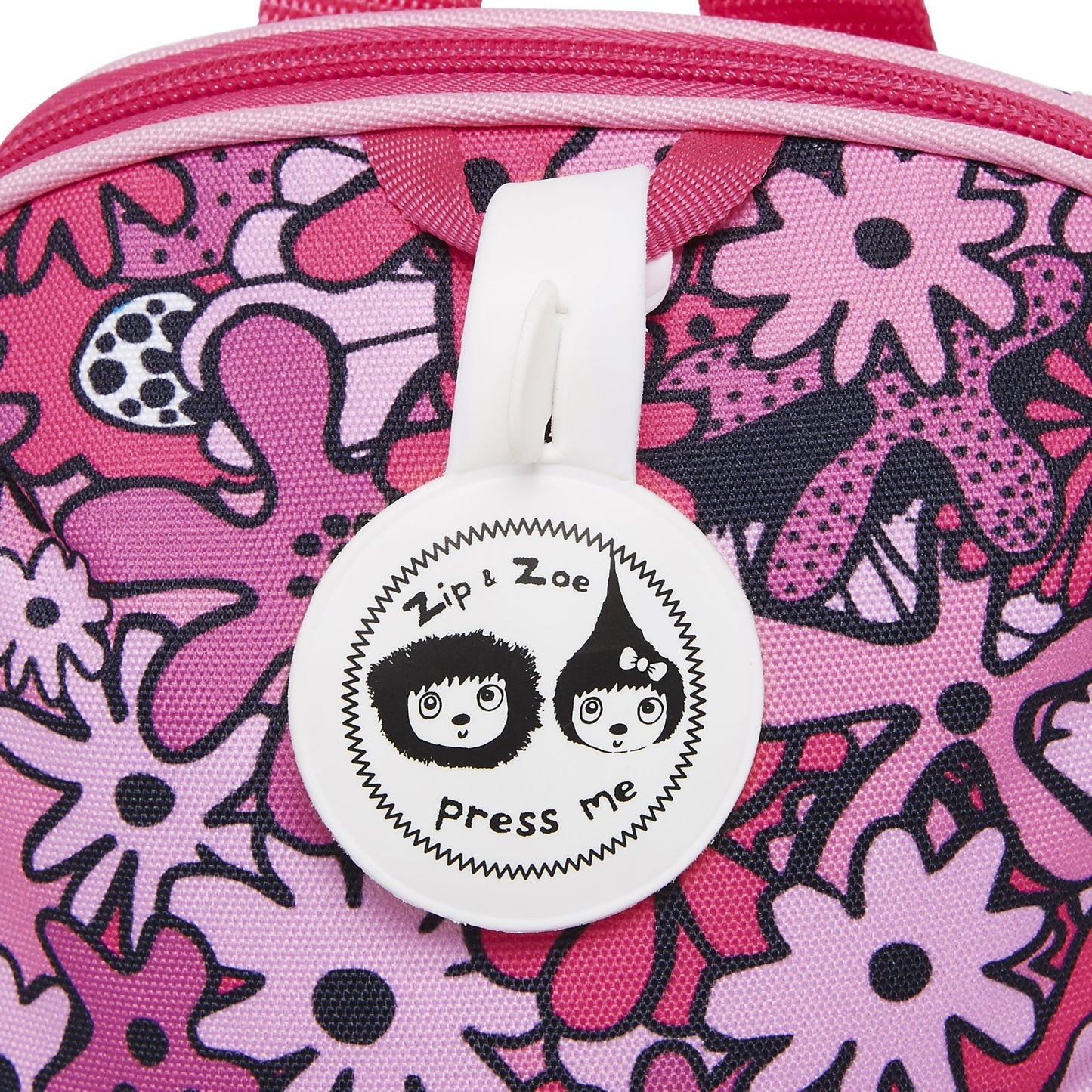 Zip & Zoe Mini Backpack Floral - Pink