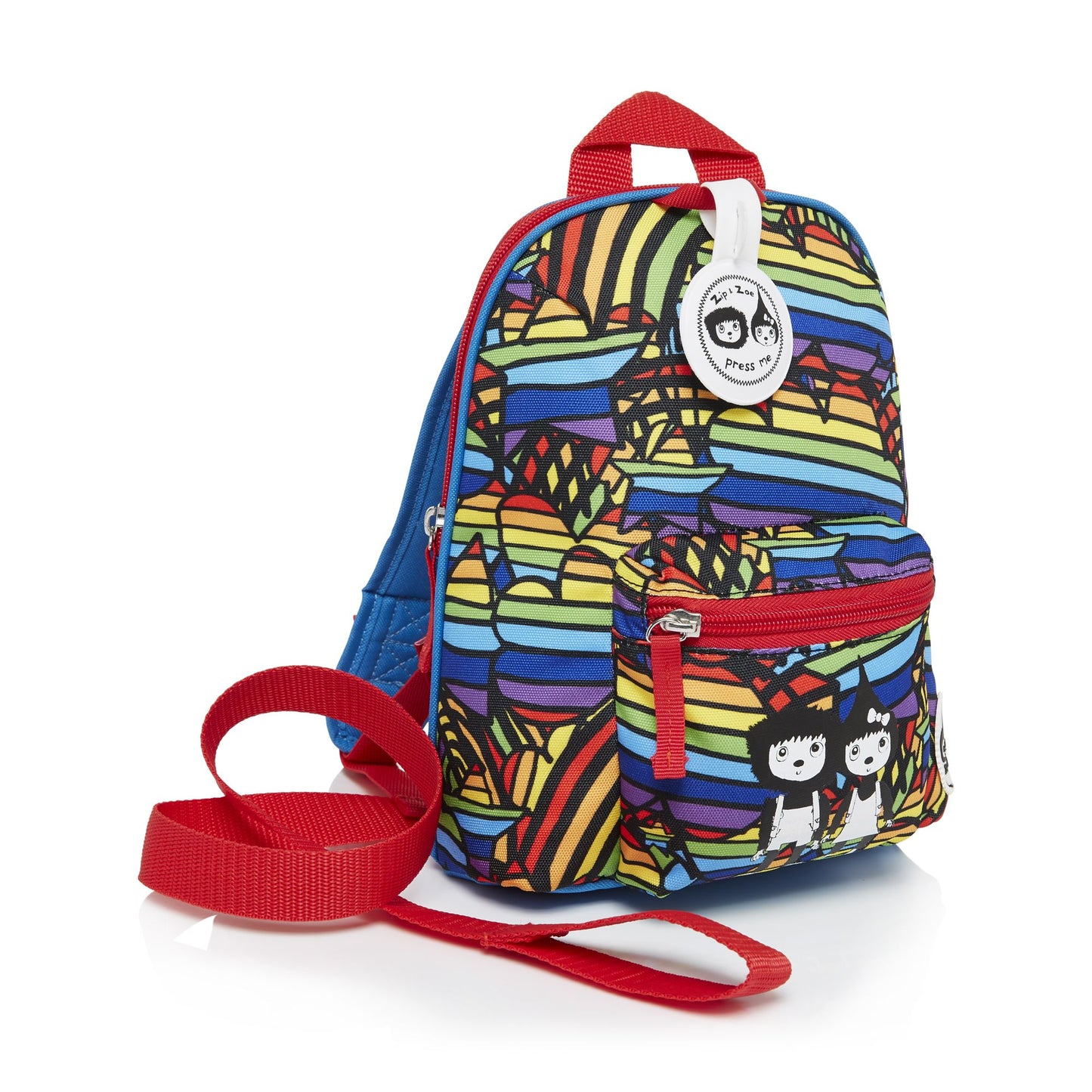 Zip & Zoe Mini Backpack - Rainbow