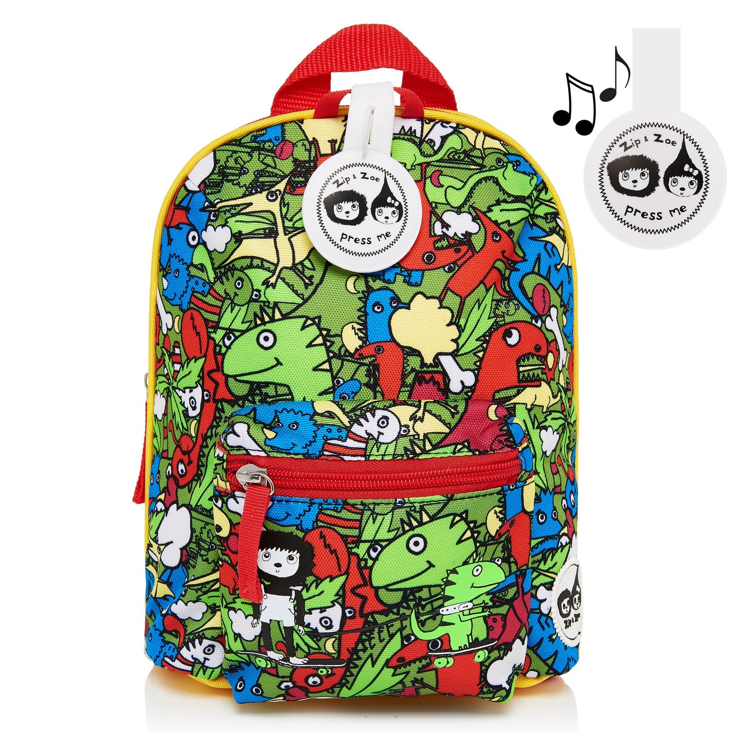 Zip & Zoe Mini Backpack Dino - Multi
