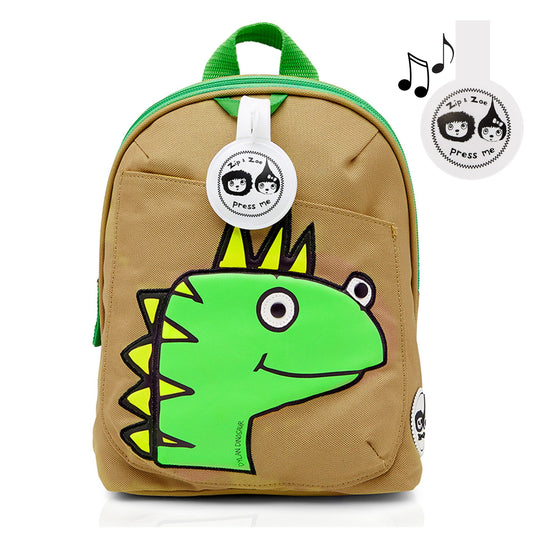 Zip & Zoe Mini Backpack Dino - Dylan Face