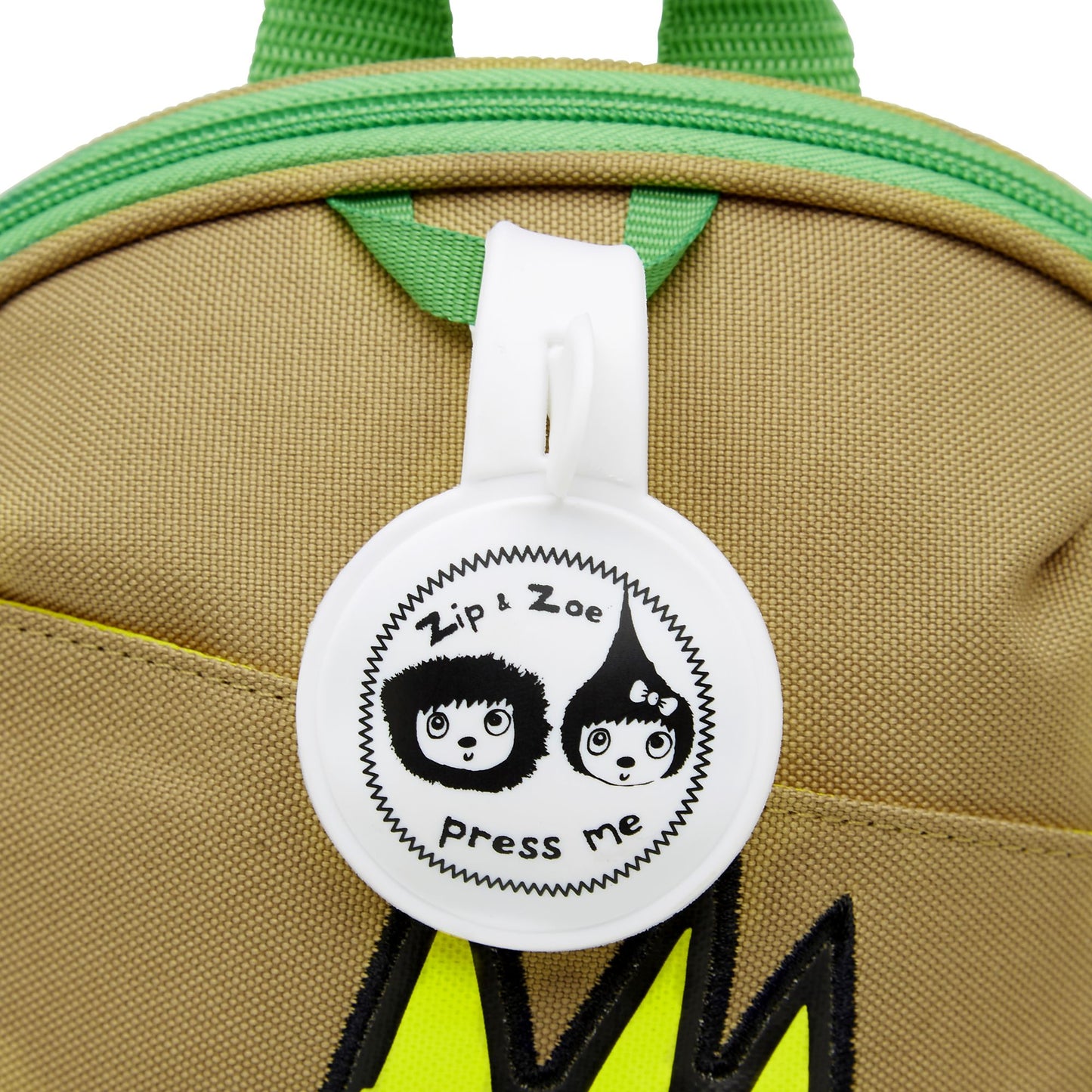 Zip & Zoe Mini Backpack Dino - Dylan Face