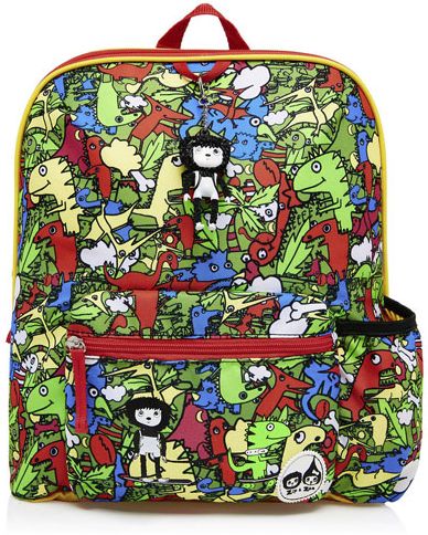 Zip and Zoe Dino Multi 3+ Backpack