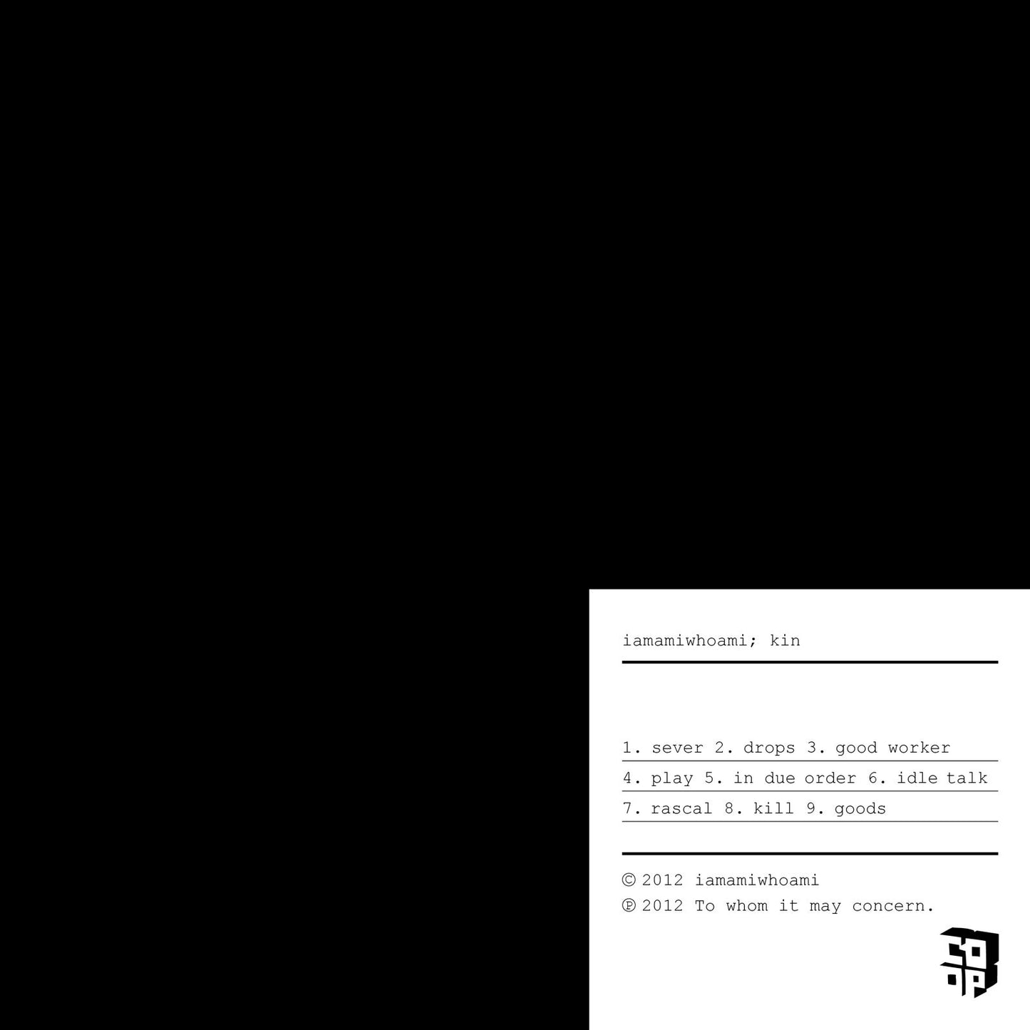 KIN [+CD]