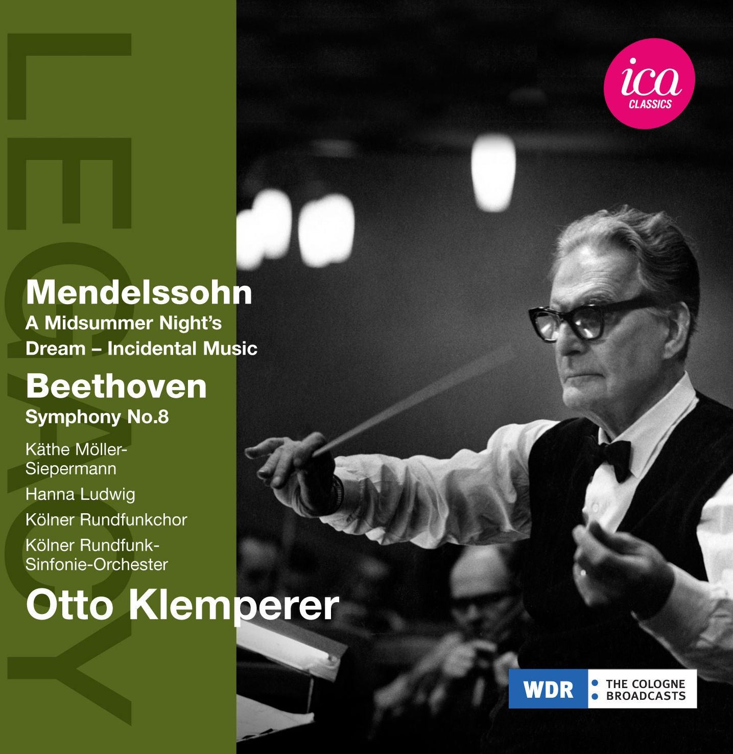 Mendelssohn: A Midsummer Night's Dream; Beethoven: Symphony No. 8