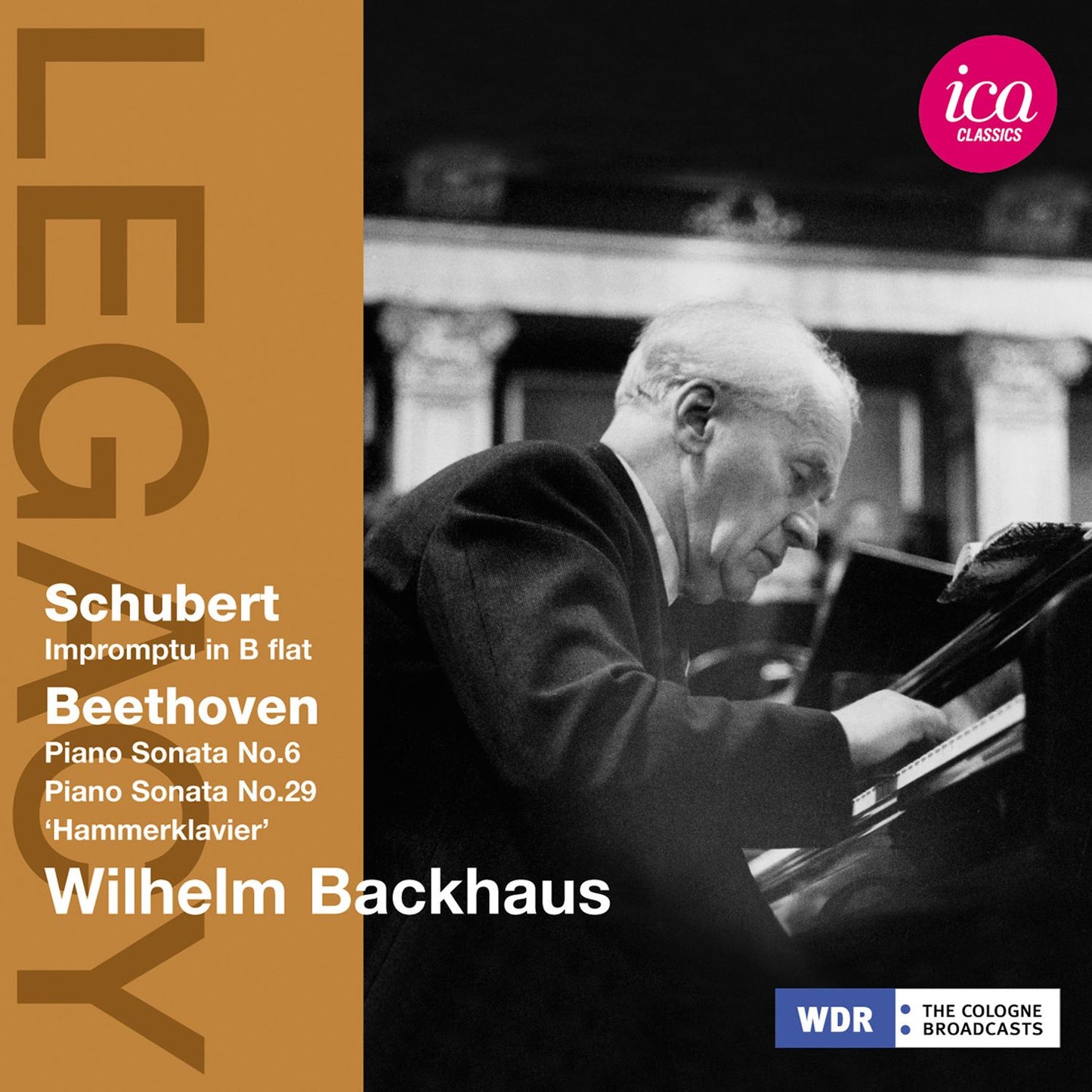 Schubert: Impromptu in B flat; Beethoven: Piano Sonatas Nos. 6 & 29