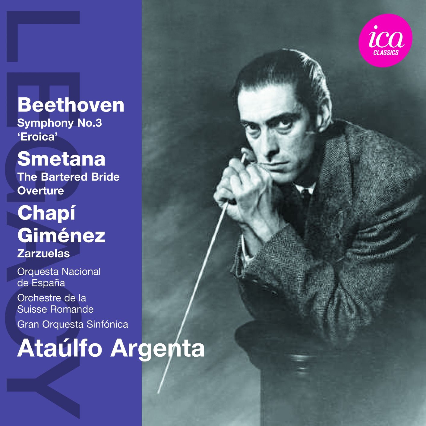Beethoven: Symphony No. 3; Smetana: Bartered Bride Overture; Chapi, Gim?nez: Zarzuelas