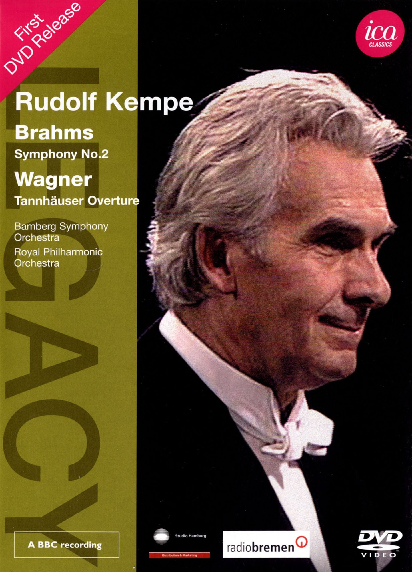 Rudolf Kempe: Brahms - Symphony No. 2/Wagner - Tännhauser Overture