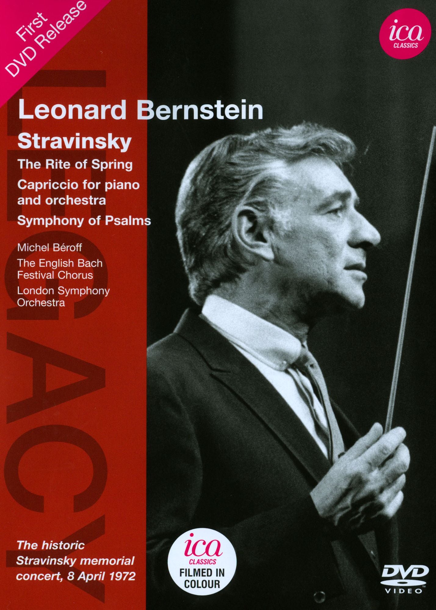 Leonard Bernstein: Stravinsky - The Rite Of Spring/capriccio For Piano & Orchestra/symphony Of Psalms