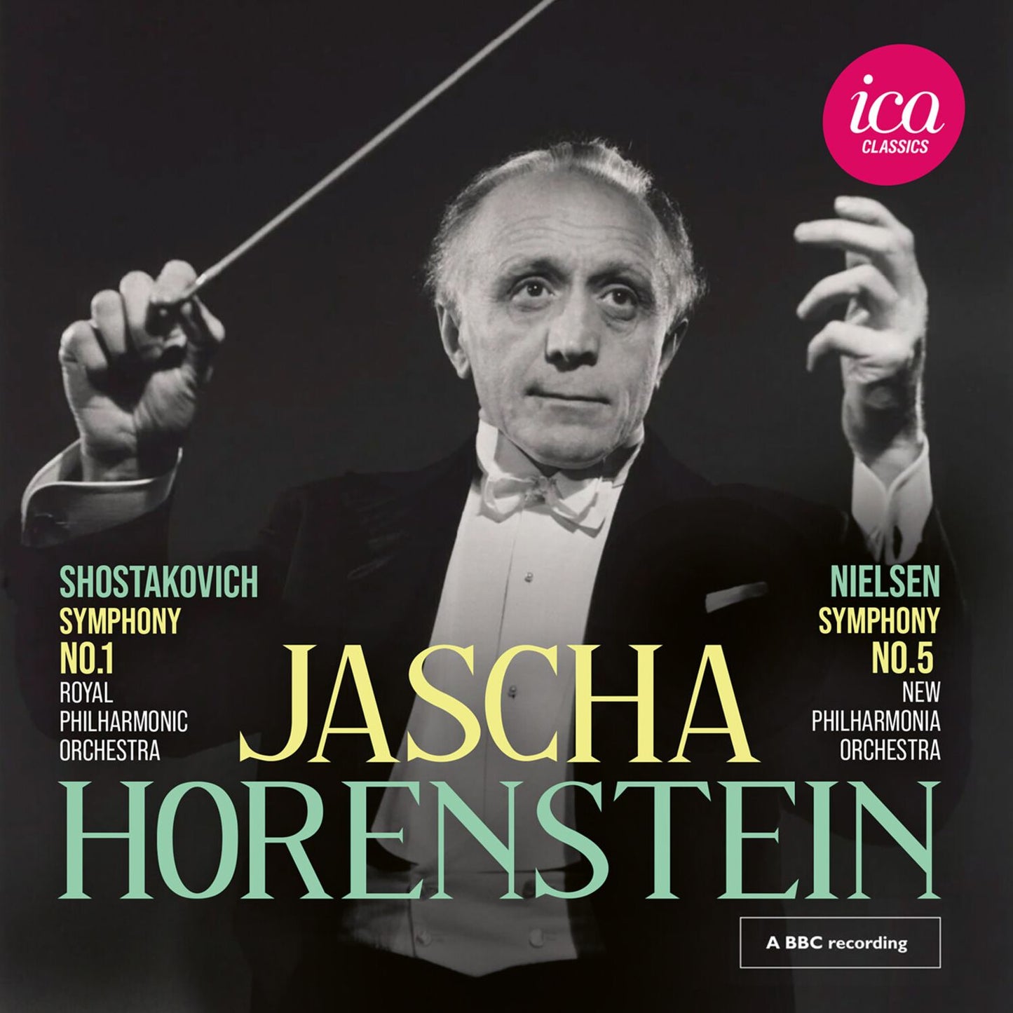 Shostakovich: Sym No. 1:NIELSEN: SYM NO. 5 (Live) (Jascha Horenstein)