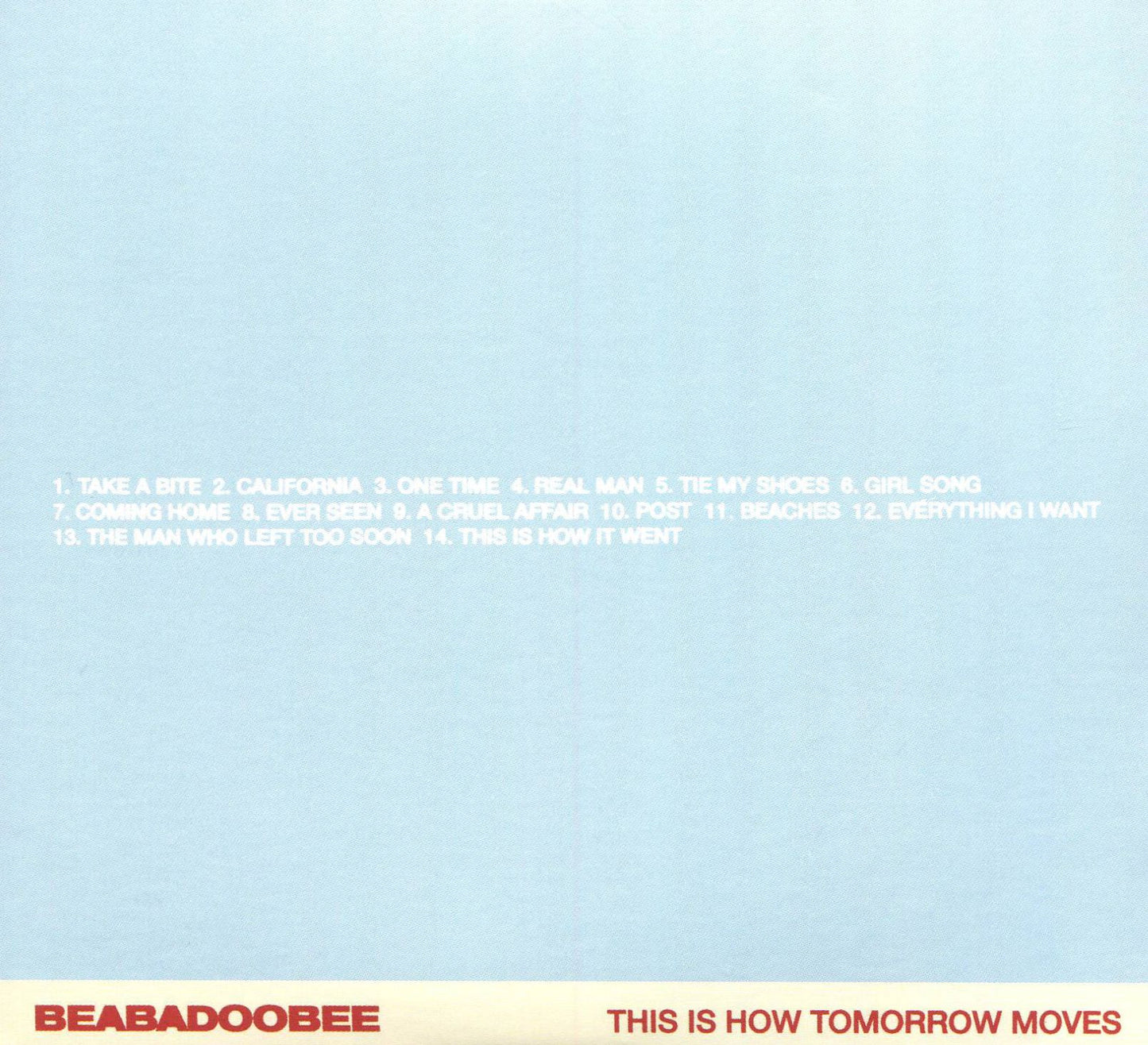 This Is How Tomorrow Moves (Beabadoobee)