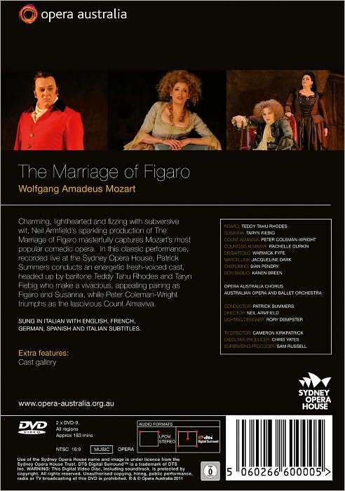 The Marriage of Figaro [2 Discs]