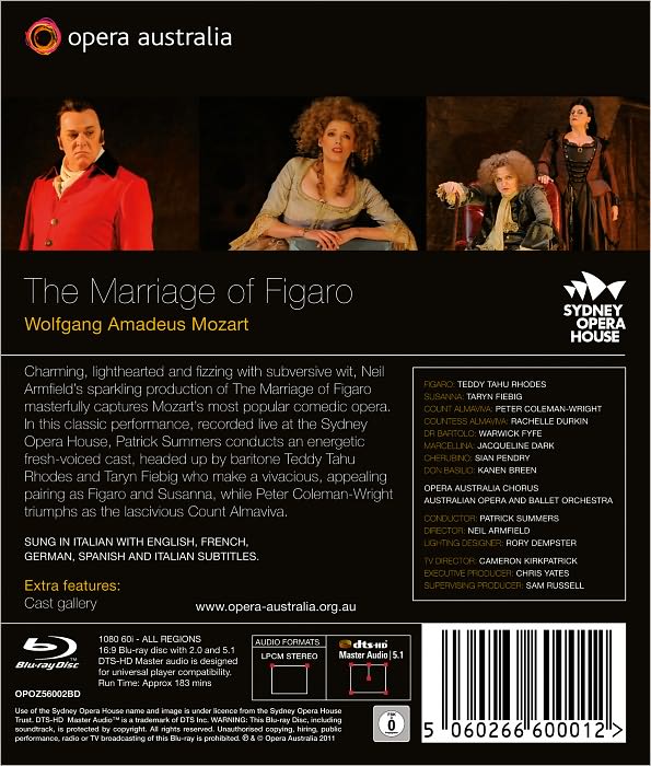 The Marriage of Figaro [Blu-ray]