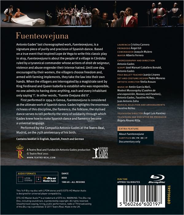 Fuenteovejuna [Blu-ray]