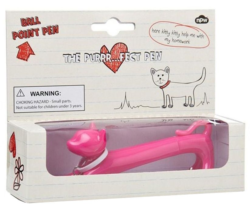 Cat Purrfect Pen Pink