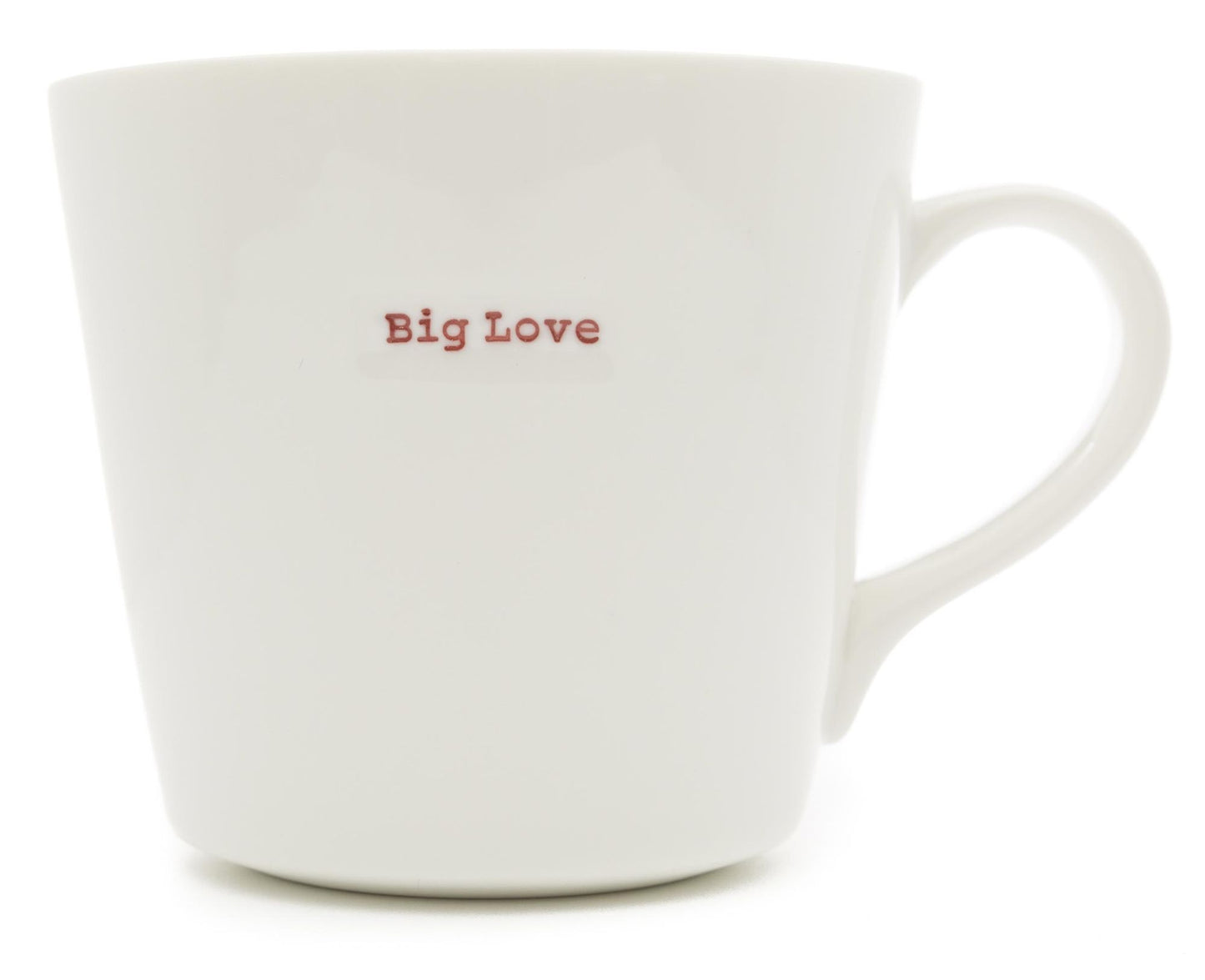 Keith Brymer Jones Large Bucket Mug - Big Love (red)