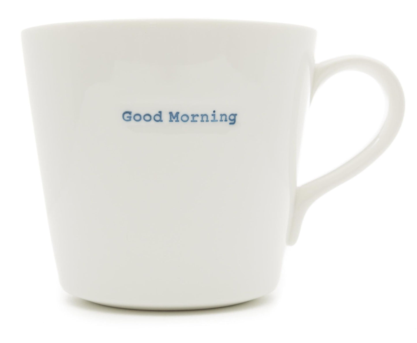 Keith Brymer Jones Large Bucket Mug - Good Morning (blue)