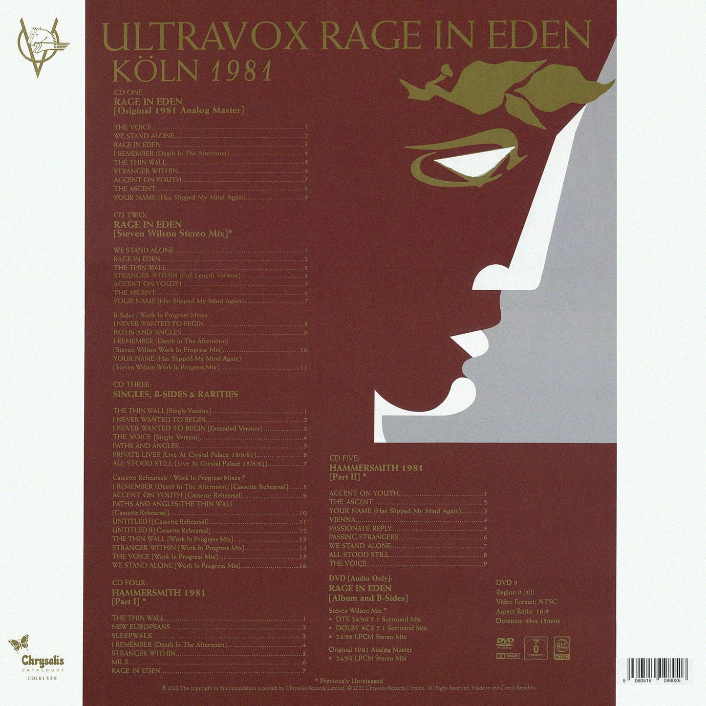 Rage In Eden (Super Deluxe Edition) (W/Dvd) (Dlx)