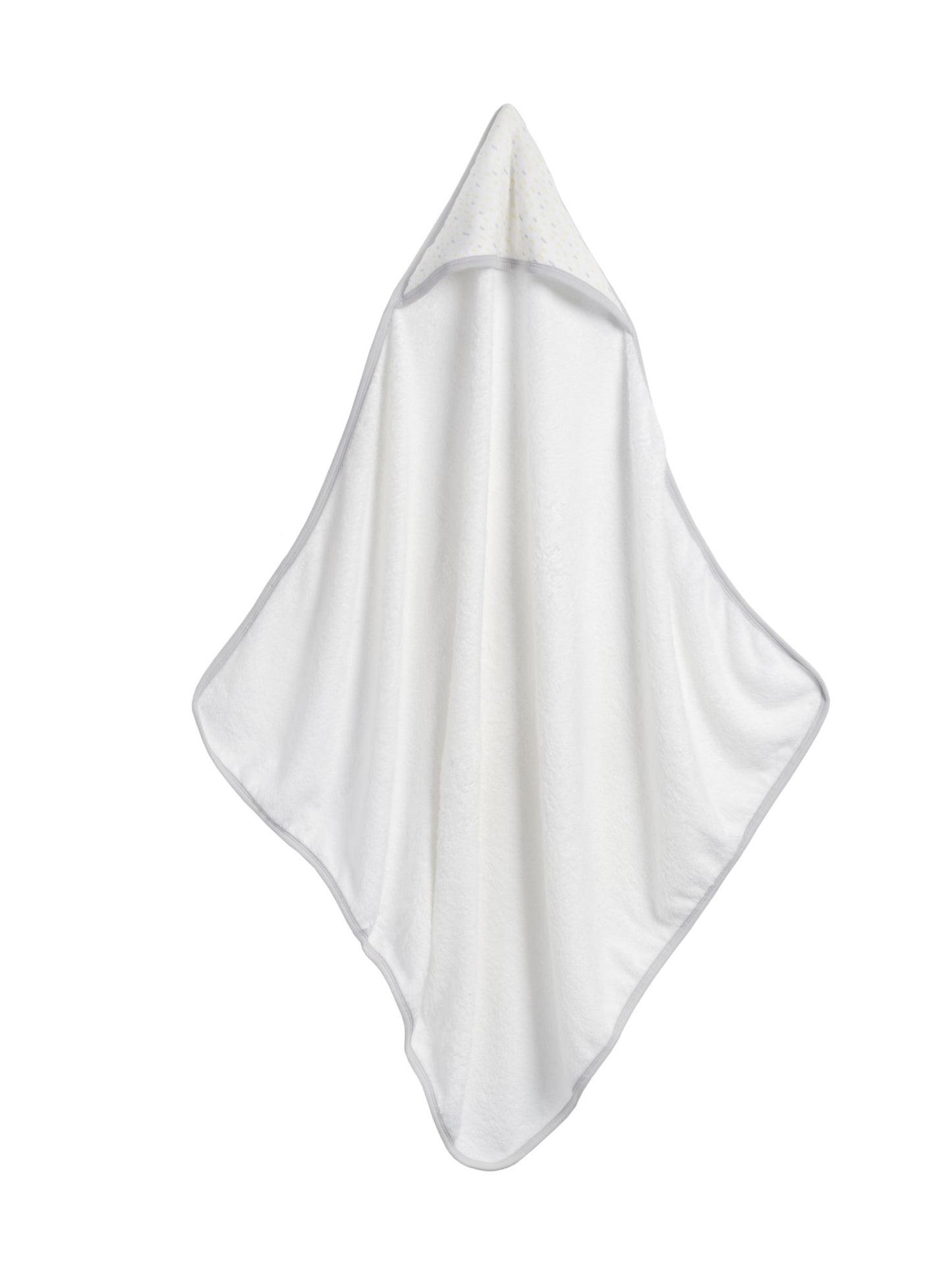 Storksak Hooded Towel & Washcloth Set Raindot Print