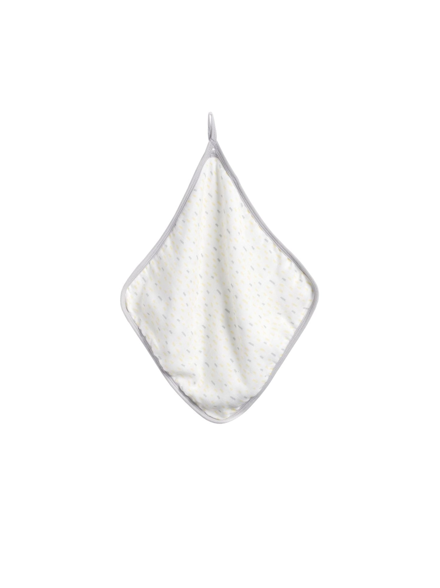 Storksak Hooded Towel & Washcloth Set Raindot Print
