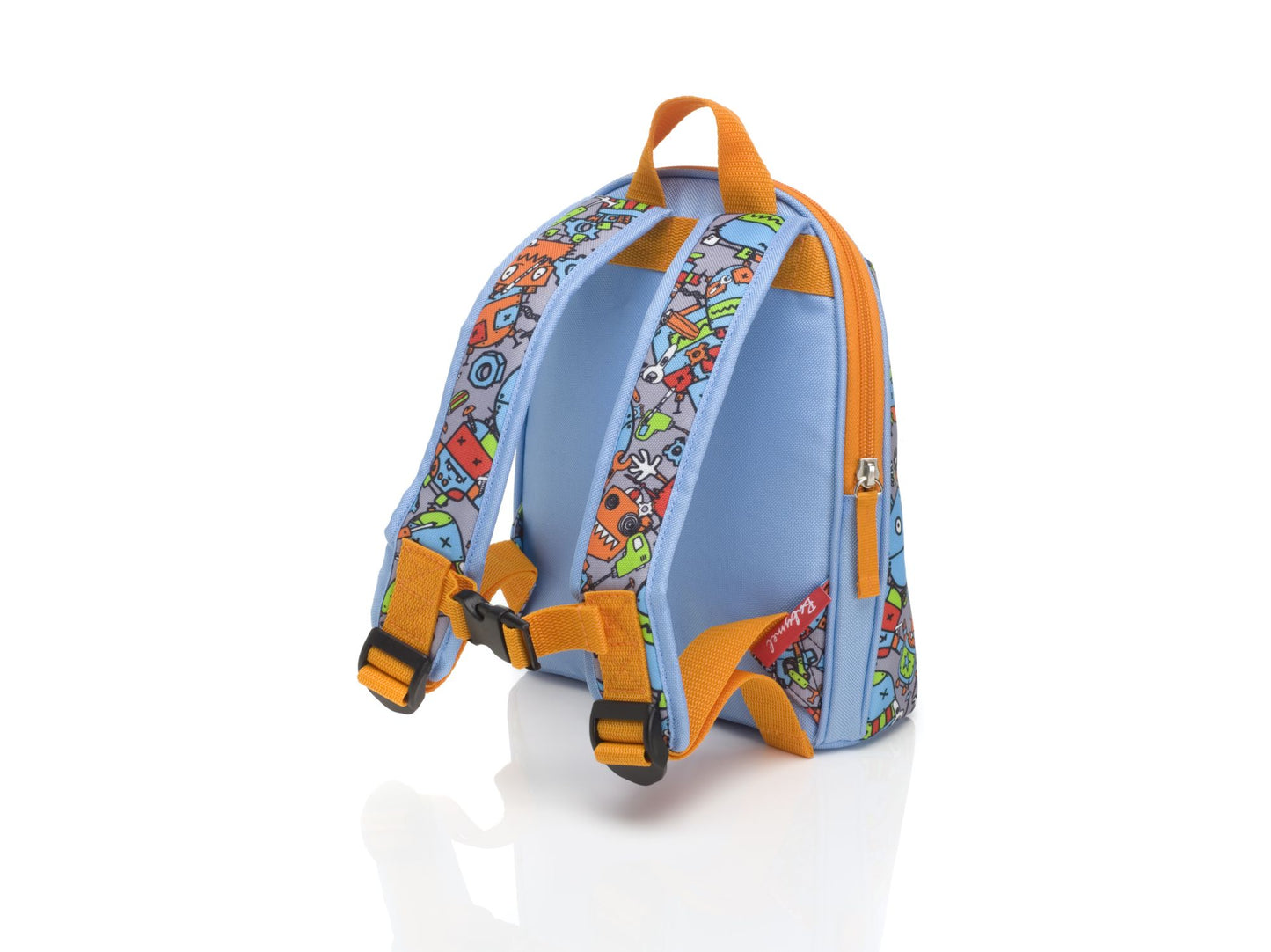 Zip & Zoe Mini Backpack Robots - Blue