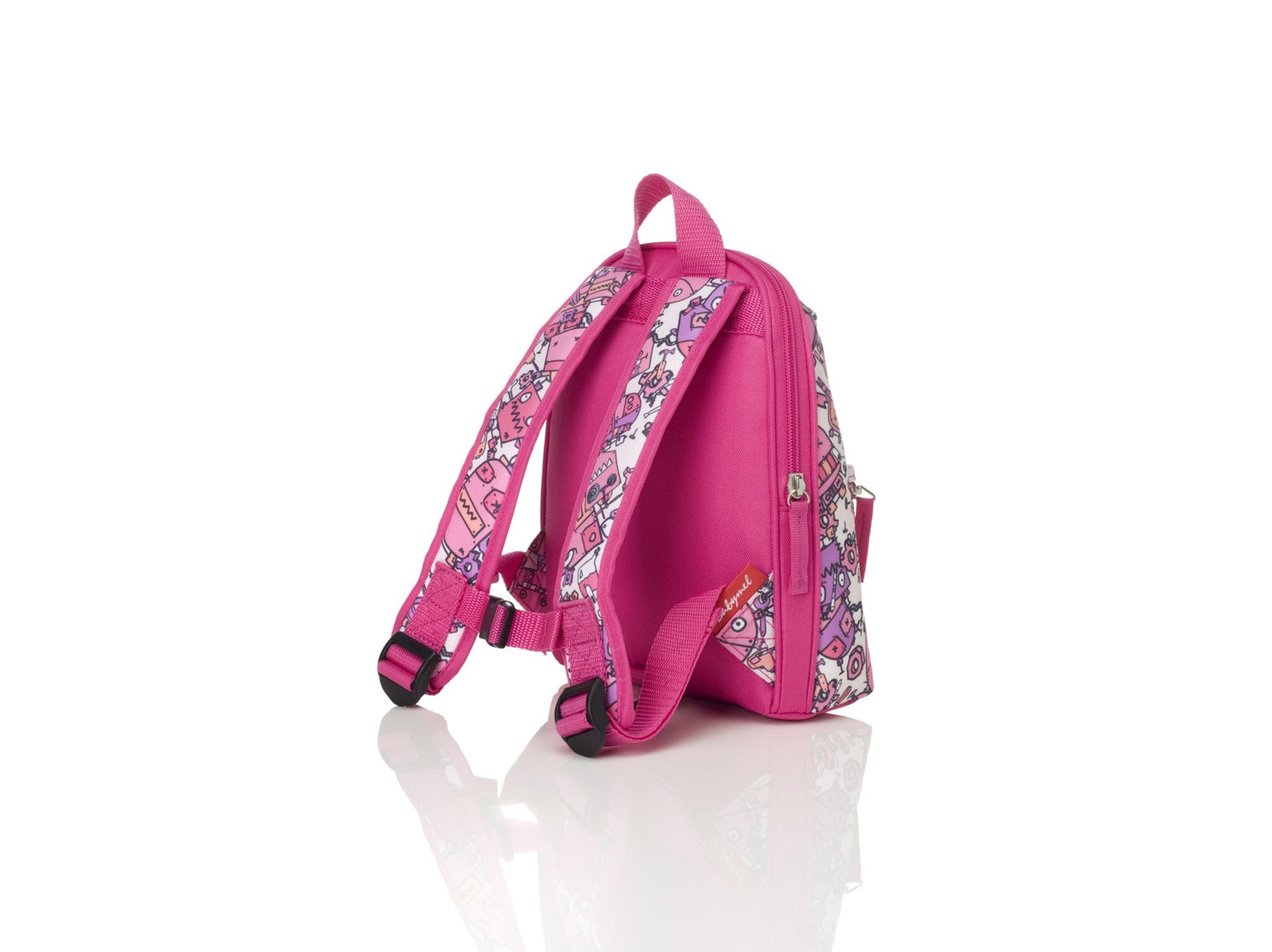 Zip & Zoe Mini Backpack Robots - Pink