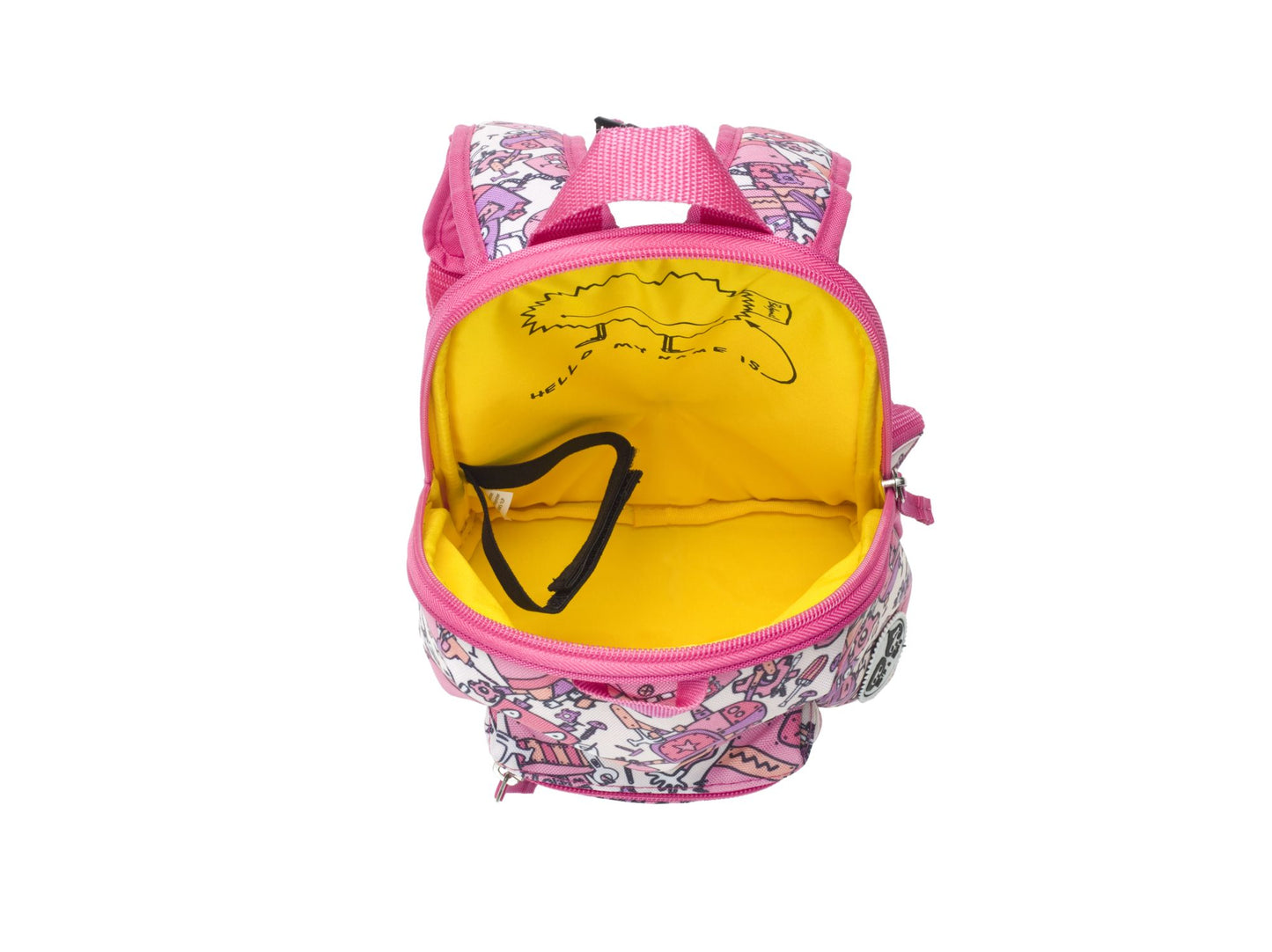 Zip & Zoe Mini Backpack Robots - Pink